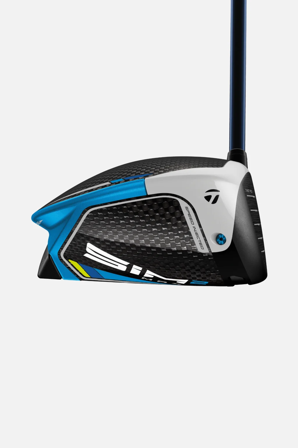 TaylorMade SIM2 Max Driver side view – forged ring construction