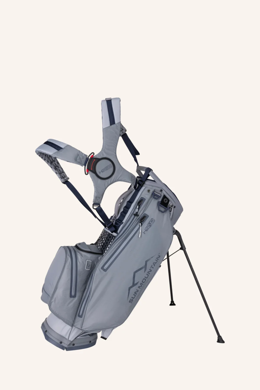 SUN MOUNTAIN - H2NO 14 W LITE STAND BAG WATERPRO (Cadet-Nickel)