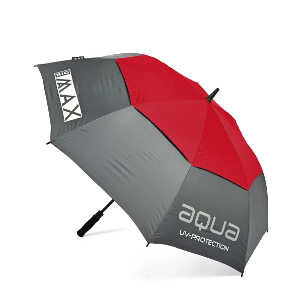 BIG MAX - AQUA UV UMBRELLA (charcoal-red)