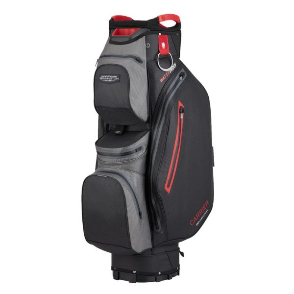 BENNINGTON - DRY 14 CARRIER WP CART BAG (black-canon grey-red)
