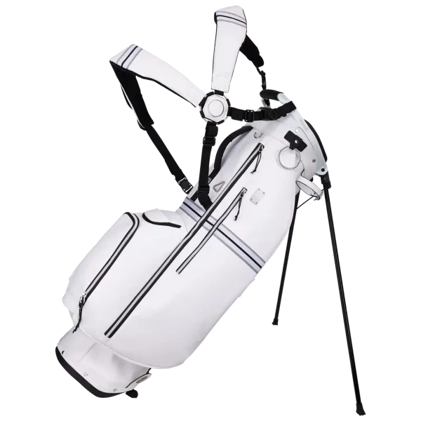 SUN MOUNTAIN - Mid-Stripe 14 Way Stand Bag (white)