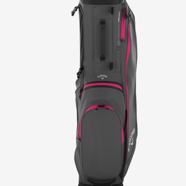 Alternative view of CALLAWAY - Fairway C HD Stand Bag '26 (Charcoal/Pink)