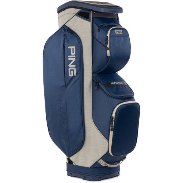 PING - Traverse CART BAG (Navy/Heather Send/White)