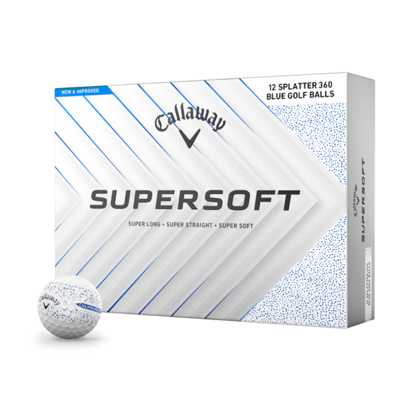 CALLAWAY - SUPER SOFT (Splatter 360 Blue)