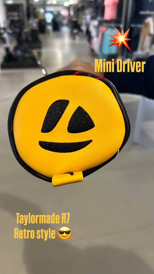 Smile! 😀 The new Mini Driver R7 from TaylorMade has just landed at your favorite Golf Center!
Come by and give it a swing — you’re gonna feel the BOOM! 💥
Don’t miss out, it’s time to upgrade your game. #taylormade #minidriver #smileitsagame